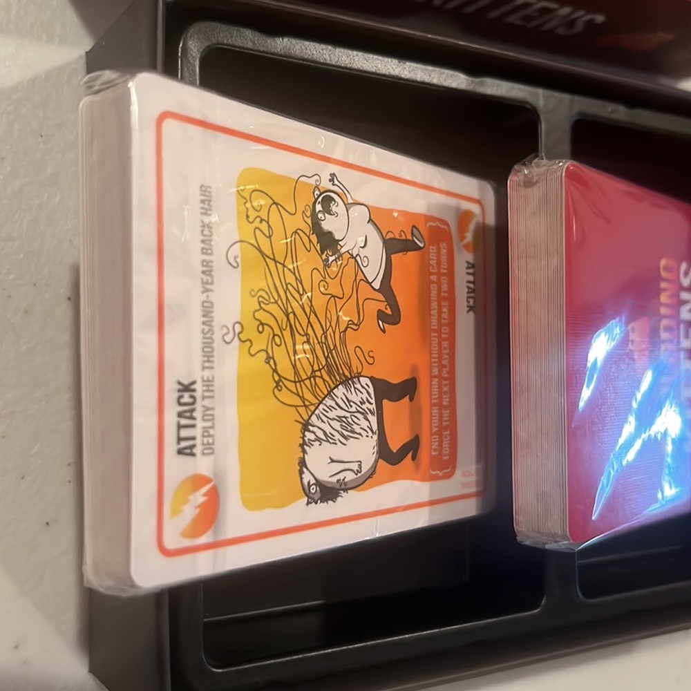 Exploding kittens game. Never used. - Picture 2 of 5